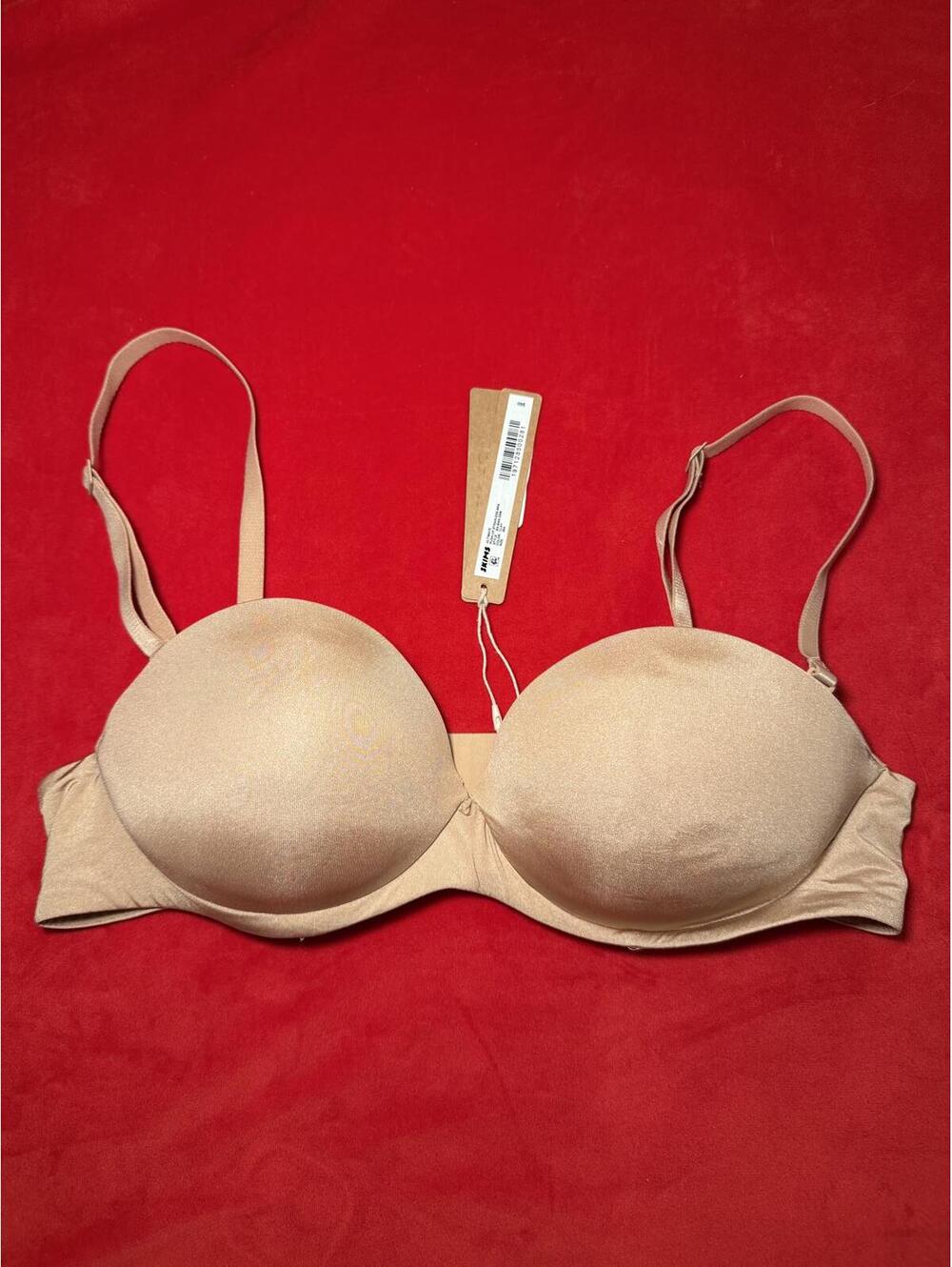 Skims Ultimate Push Up Strapless Bra Color Clay Size 36A